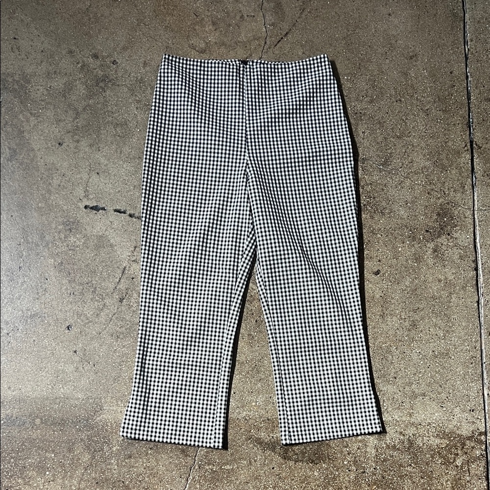 Majorelle Meredith Capris in Black and White Gingham